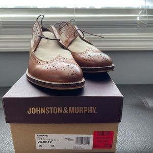 Johnston and Murphy Wing Tip Shoes